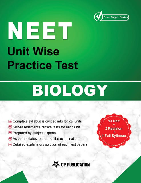 NEET Biology - Unit wise Practice Test Papers