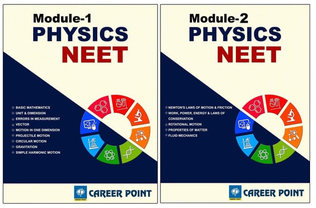 NEET Physics (Vol-1 & Vol-2) Set of 7 Books By Career Point Kota