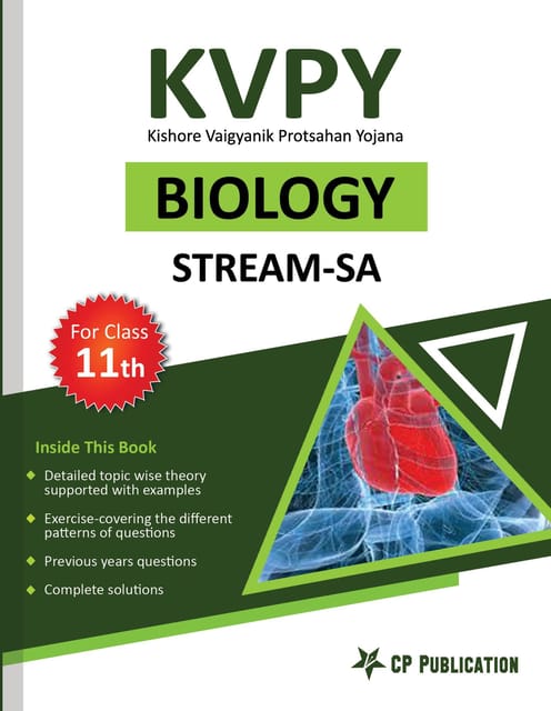 KVPY-SA Biology Study Material Package for Class 11th By Career Point Kota