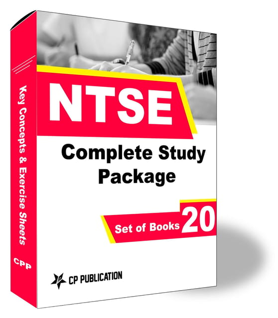 NTSE Complete Study Package (Phy, Chem, Maths, Biology, Mental Ability, English, SST)