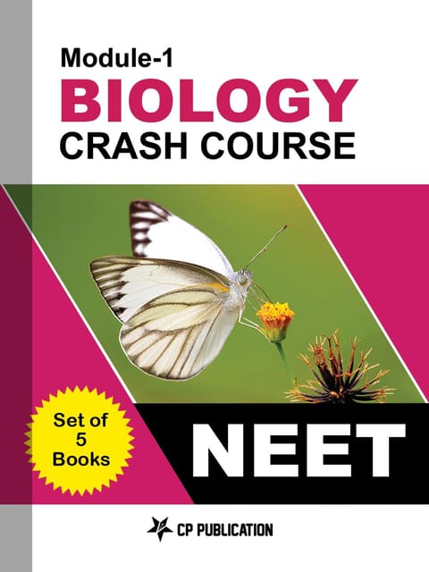 Biology Crash Course Study Material (SMP) for NEET (Set of 5 Books) By Career Point Kota