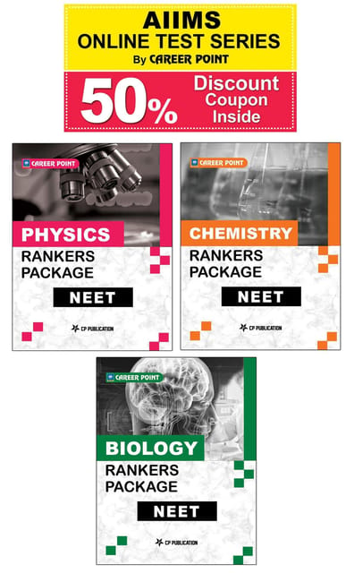 Ranker's Package For NEET (Vol-1) + 50% Discount Coupon For AIIMS Online Test Series