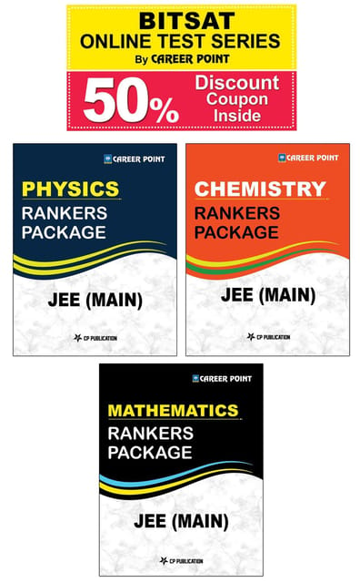 Ranker's Package For JEE Main (Vol-1) + 50% Discount Coupon For BITSAT Online Test Series