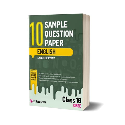 10th CBSE English : 10 Sample Question Papers with solutions