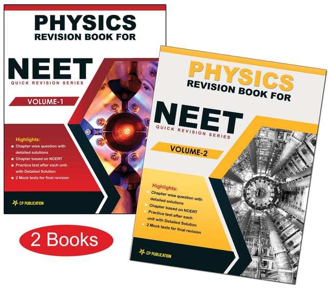Physics Revision Book for NEET (Vol-1 & Vol-2)