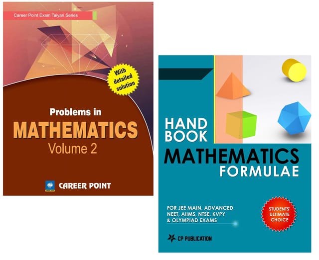 Problems in Maths Volume-2 + Maths Formulae for JEE (Main & Advanced)