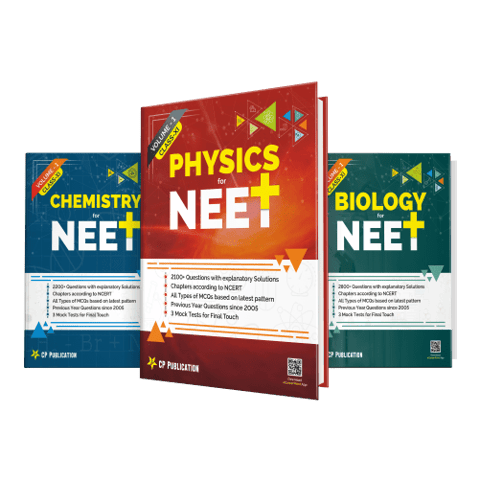 NEET-UG Class 11 Objective Physics, Chemistry & Biology (PCB) Books (Set of 3 Vol) with Mock Test By Career Point Kota