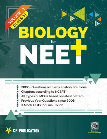 Objective Biology for NEET Class-11 (Vol-1) Plant Physiology | Human Physiology | Diversity | Structure Plant Animal By Career Point Kota