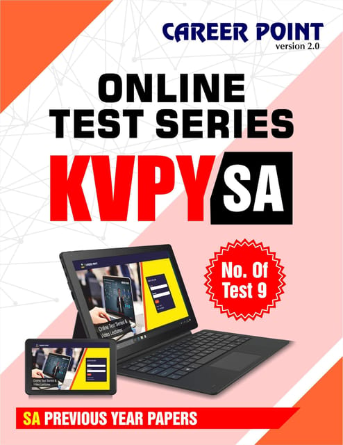 KVPY SA Previous Year Papers (2011 to 2019) Online Test Series By Career Point Kota