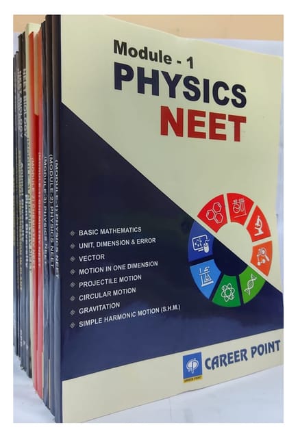 Complete Study Material -NEET-UG Class 11th PCB (English) Year 2022- Career Point Kota