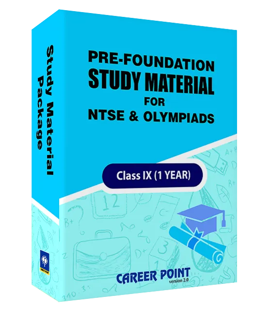 Study Material Package for class 9th + Foundation