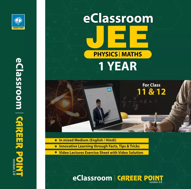 Physics & Mathematics Video Lectures (11th+12th) with Online Test Series | JEE  | Validity 1 Yr | Medium : Mixed Language