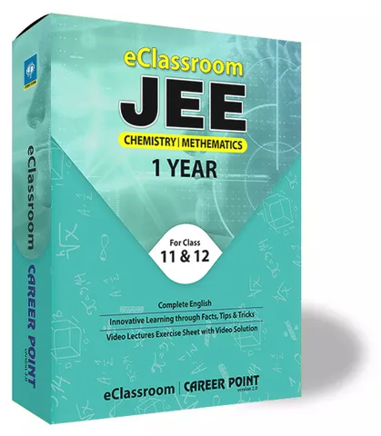 Chemistry & Mathematics Video Lectures (11th+12th) with Online Test Series | JEE Main & Advanced | Validity 1 Yr | Medium : English Language
