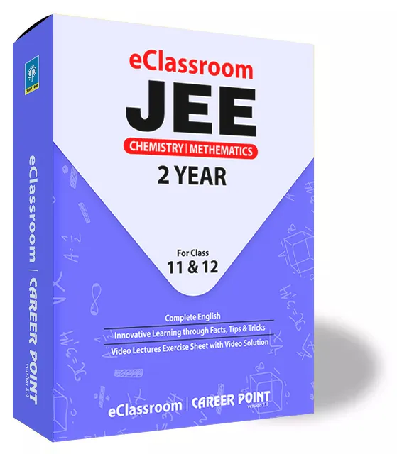 Chemistry & Mathematics Video Lectures (11th+12th) with Online Test Series | JEE Main & Advanced | Validity 2 Yrs | Medium : English Language