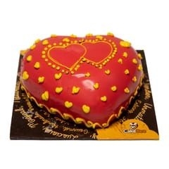 Cute Hearts Cake