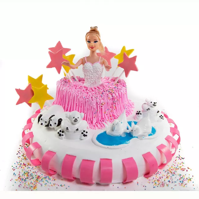 Barbie in Wonderland Cake