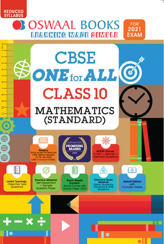 Oswaal CBSE ONE for ALL, Social Science, Class 10 (Reduced Syllabus) (For 2021 Exam)