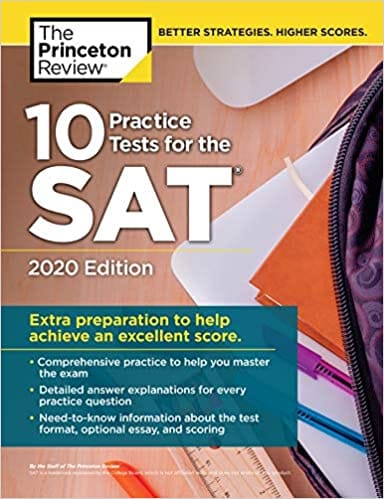 10 Practice Tests for the SAT, 2020 Edition