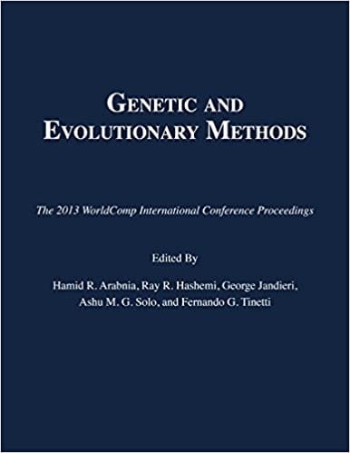 Genetic and Evolutionary Methods 2013