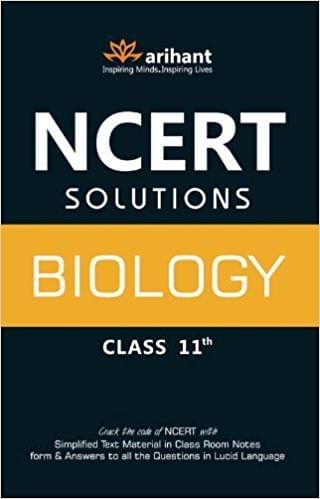 NCERT Solutions  Biology for Class 11th