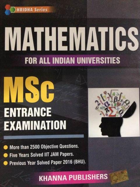 M Sc MATHEMATICS ENTRANCE EXAMINATION[FOR ALL INDIAN UNIVERSITIES