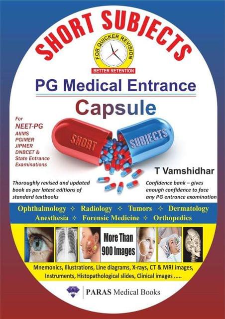 PG Medical Entrance Capsule: Short Subjects 1st/2016