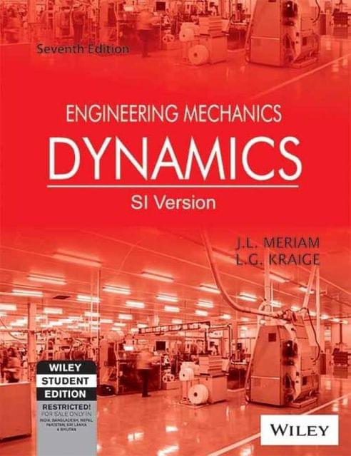 Engg. Mechanics - Dynamics
