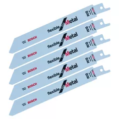 Bosch Reciprocating Saw Blade Metal Cutting S922 Af 5 Pcs