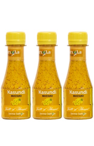 Kasundi (Mustard Sauce) - Pack of 3 (100g each)