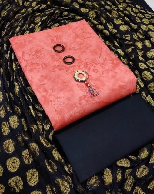 Fancy Cotton Printed Salwar Suit Dress Material
