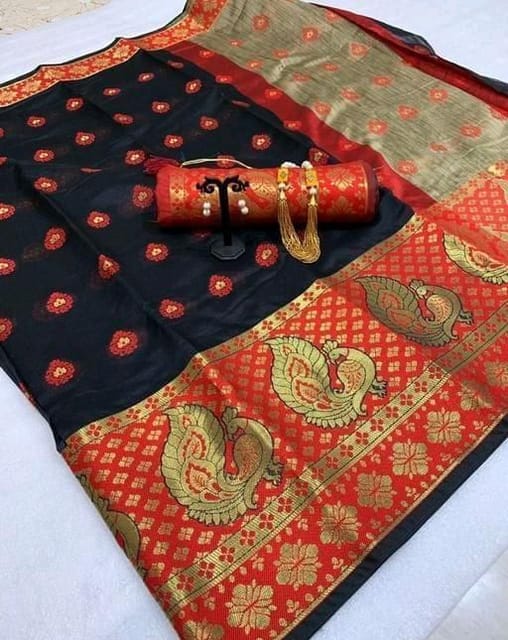 Ethnic Cotton Silk Saree