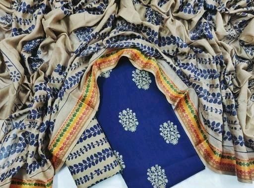 Stylish Cotton Salwar Suit Dress Material
