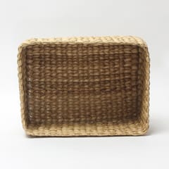 XX - LARGE - Decorative tray/storage baskets trays/office table paper tray which can be also used as a vegetables tray/ Use this natural Straw/dry grass/Seagrass/Kouna Grass small tray online as gift hamper basket/ wardrobe basket  - XX LARGE