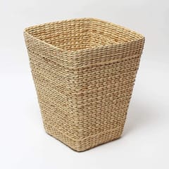 Biodegradable dustbin/Eco-friendly dustbin/Stylish cute dustbin/Dry waste dustbin for eliminating clutter/Perfectly sized Straw/dry grass/Seagrass/Kouna Grass room dustbin