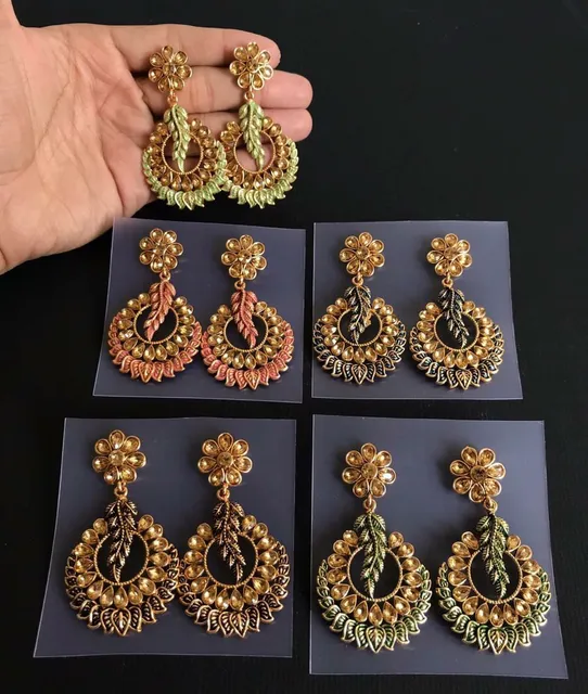 HabereIndia Fashion Jewellery for Party and Festives - Jhumki