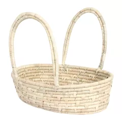 Palm leaves basket/Gift hamper basket/storage basket/fruit basket/flower picking basket