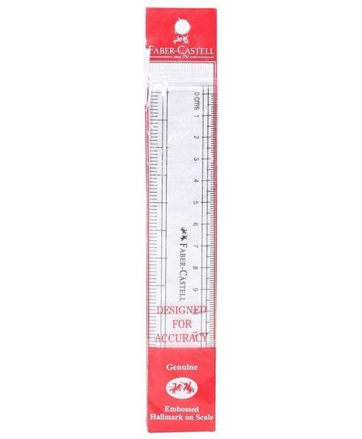 FABER - CASTELL - RULER SCALE - 15 CMS - 1 PIECE