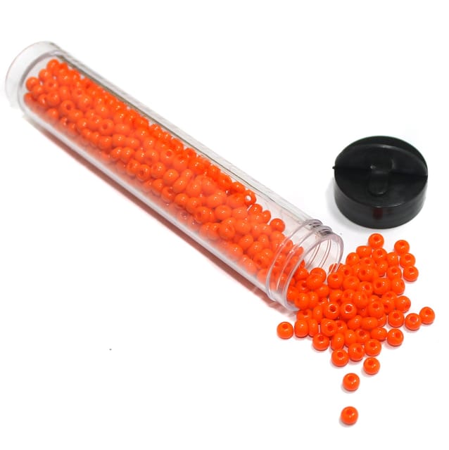 Preciosa Seed Beads Opaque Orange 93140 (6`0)