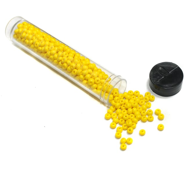 Preciosa Seed Beads Opaque Yellow 83110 (6`0)