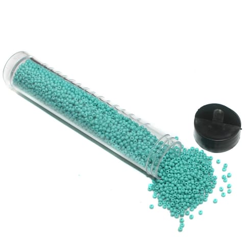Preciosa Seed Beads Opaque Turquoise 11`0, 3900 Pcs