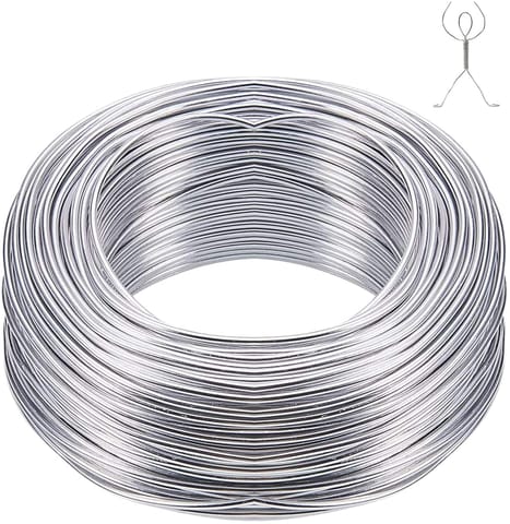 Aluminium Craft Wire Silver 10 Mtrs, Size 2 mm