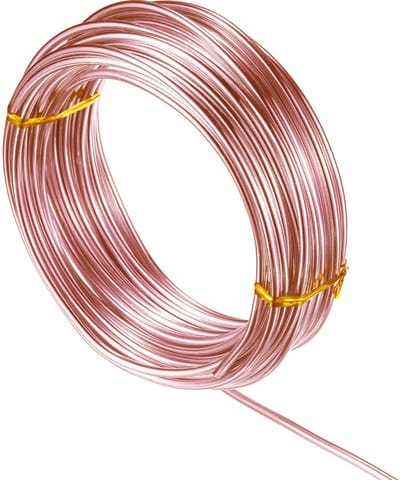 Aluminium Craft Wire Copper 10 Mtrs, Size 2 mm