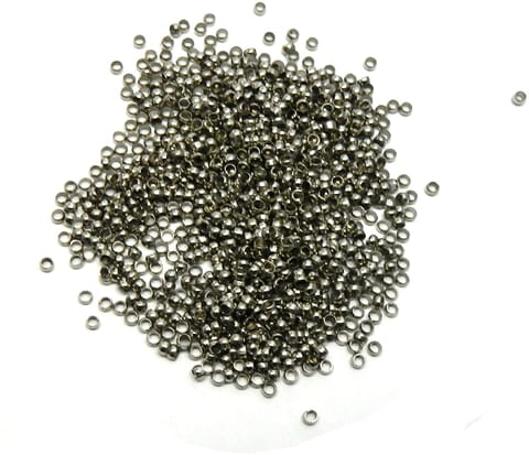 720+ Nickle Crimp Beads 1.5mm