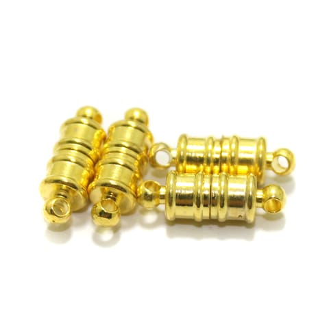 5 Pcs,10x6mm Magnetic Clasps Golden