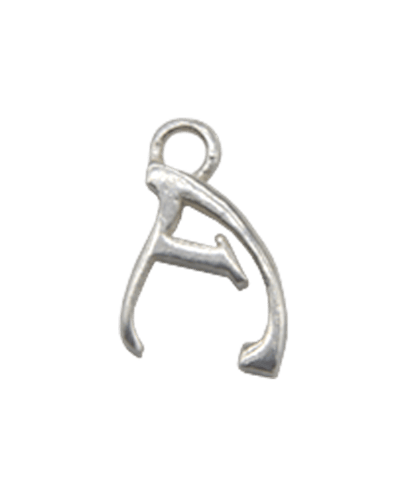 Sterling Silver Alphabet Charm “A”