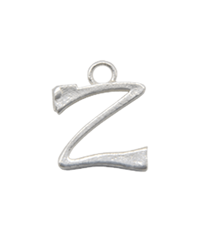 Sterling Silver Alphabet Charm “Z”