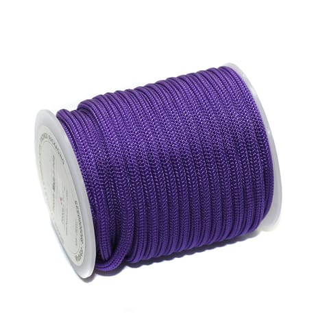 10 Mtrs Bracelet Paracord Rope Purple 3mm