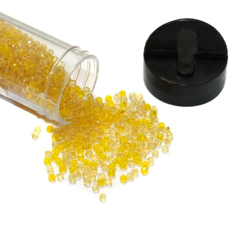 1700 Pcs Hydro Beads Tube Yellow 2mm