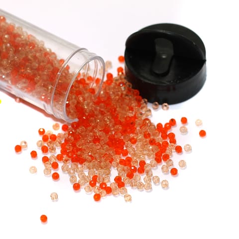 1700 Pcs Hydro Beads Tube Orange 2mm