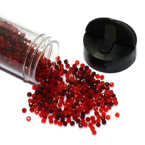 1700 Pcs Hydro Beads Tube Red 2mm